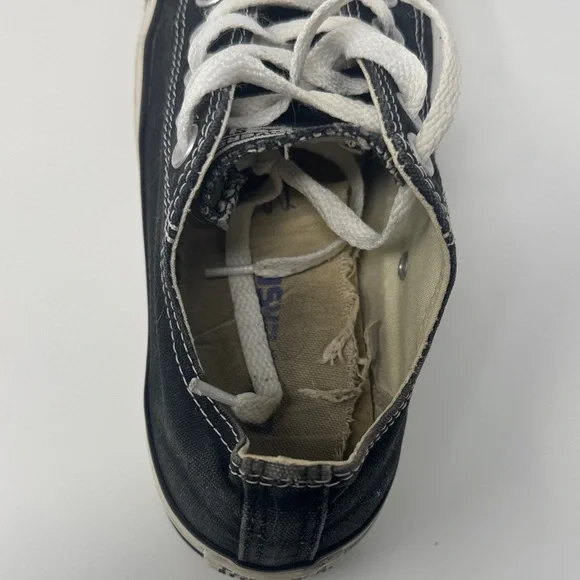 Converse Classic Black and White Canvas Shoes - Picture 6 of 8